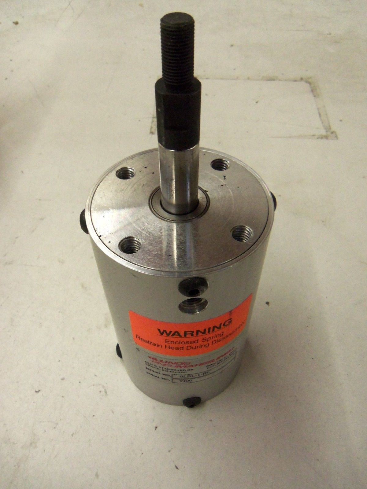 ILLINOIS PHEUMATICS, INC. 9LBL-1-BC *NEW NO BOX*