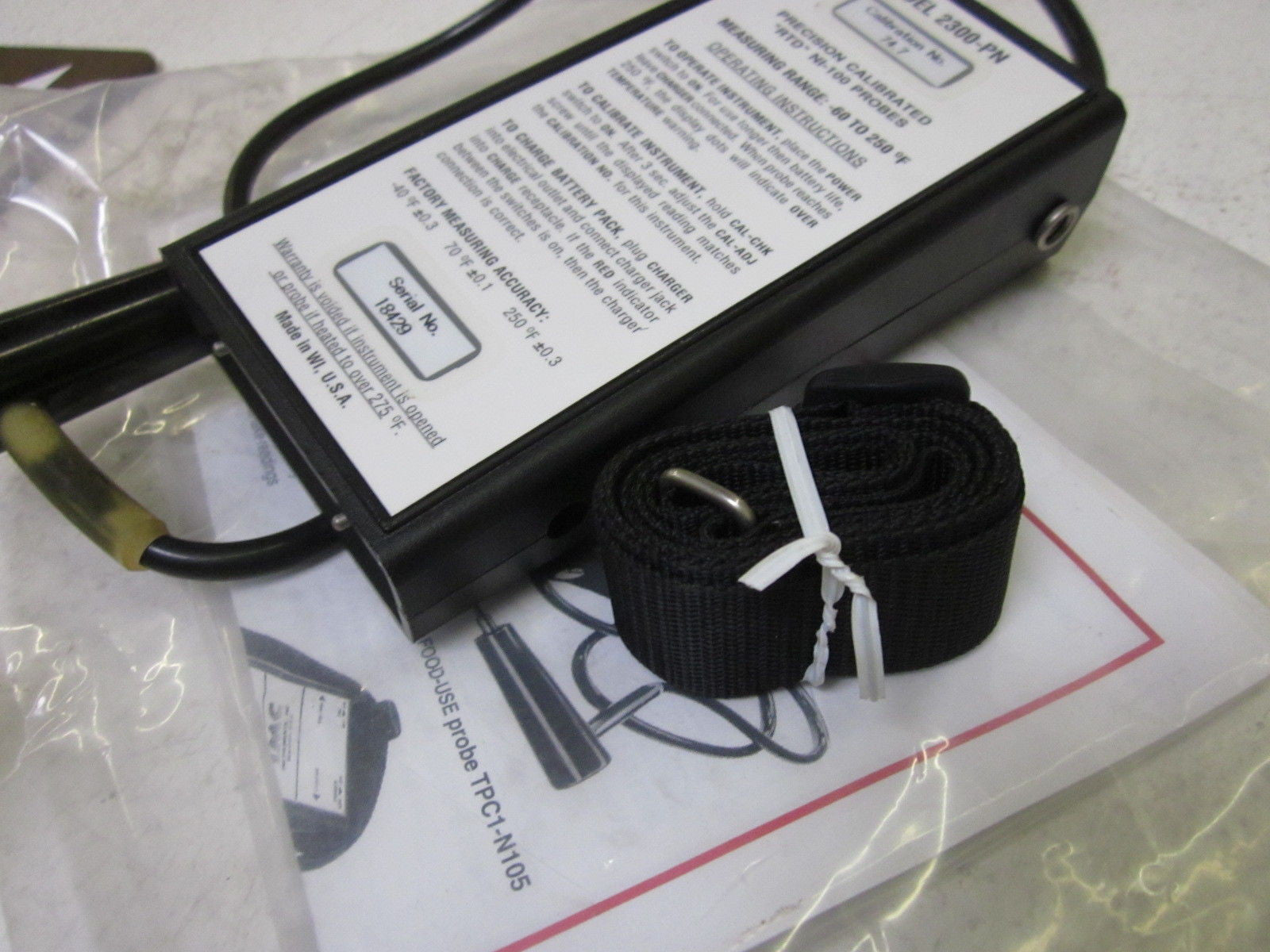 IMC INSTRUMENTS 2300-PN DIGITAL THERMOMETER *NEW NO BOX*