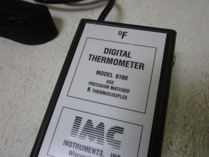 IMC INSTRUMENTS 9120-6100 DIGITAL THERMOMETER -99 TO 999F *NEW NO BOX*