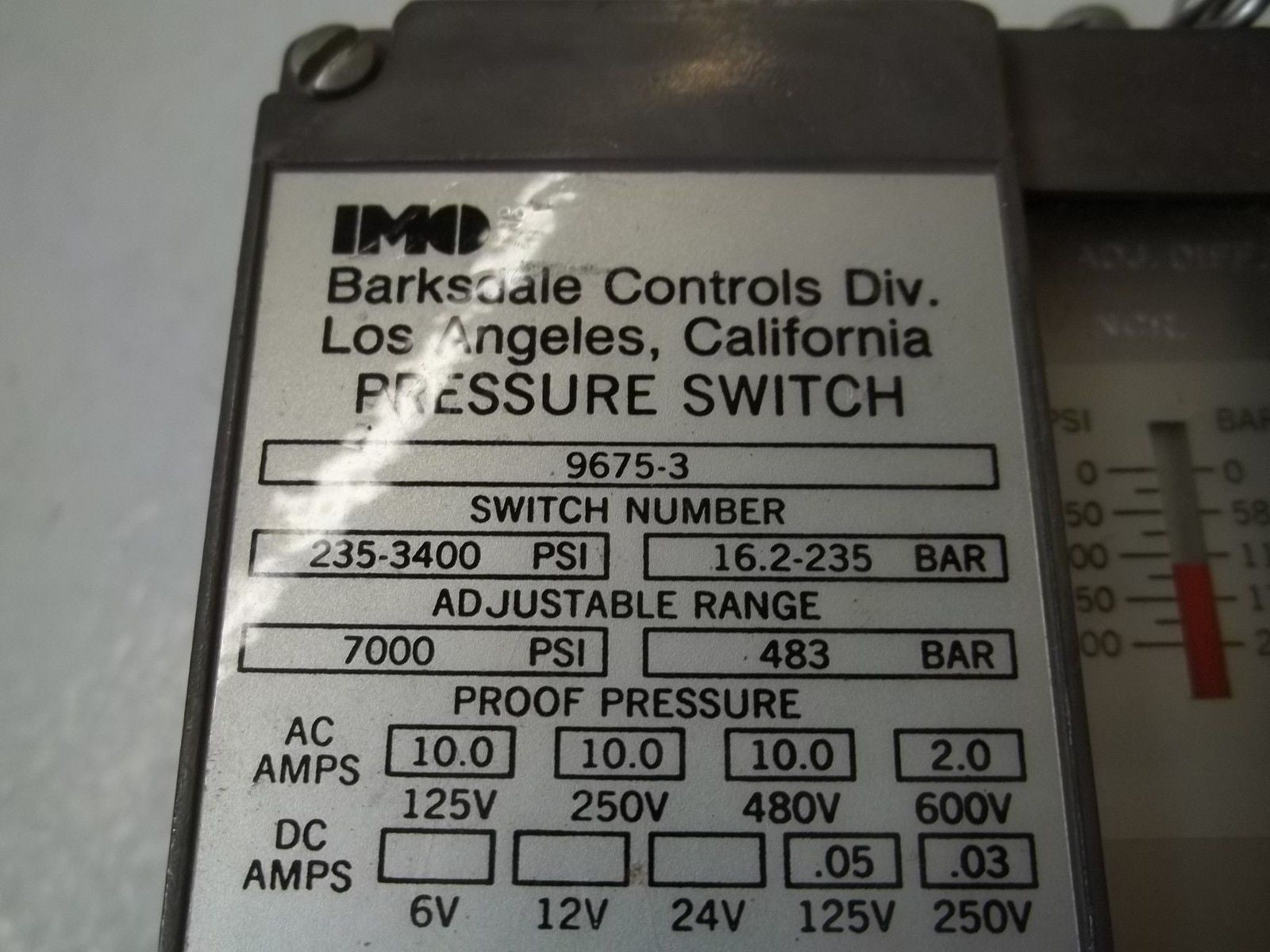 IMO 9675-3 *USED*