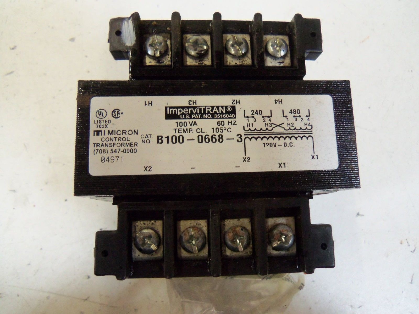 IMPERVITRAN B100-0668-3 *USED*