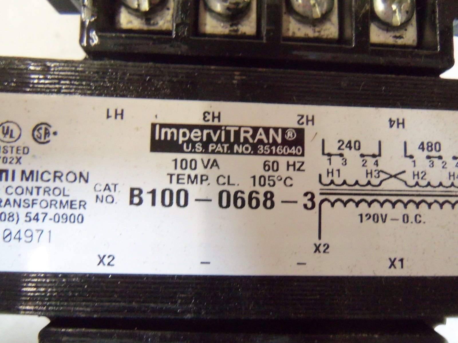 IMPERVITRAN B100-0668-3 *USED*