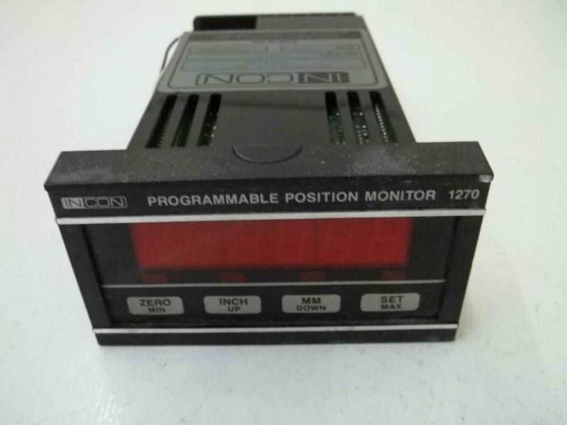 INCON MODEL 120-1 PROGRAMMABLE POSITION MONITOR *USED*