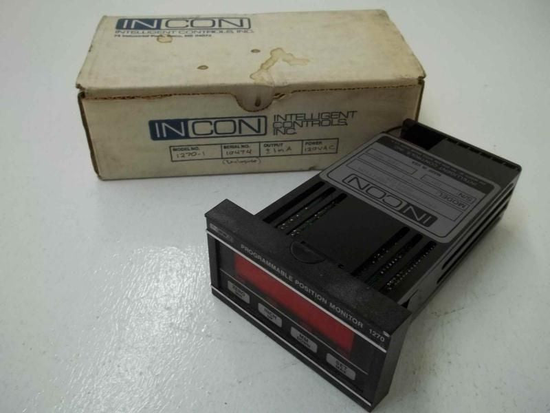 INCON MODEL 120-1 PROGRAMMABLE POSITION MONITOR *USED*