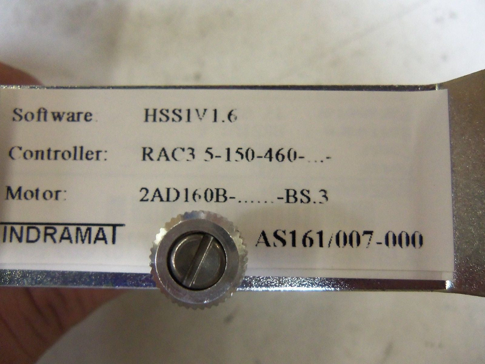 INDRAMAT AS161/007-000 *NEW IN BOX*