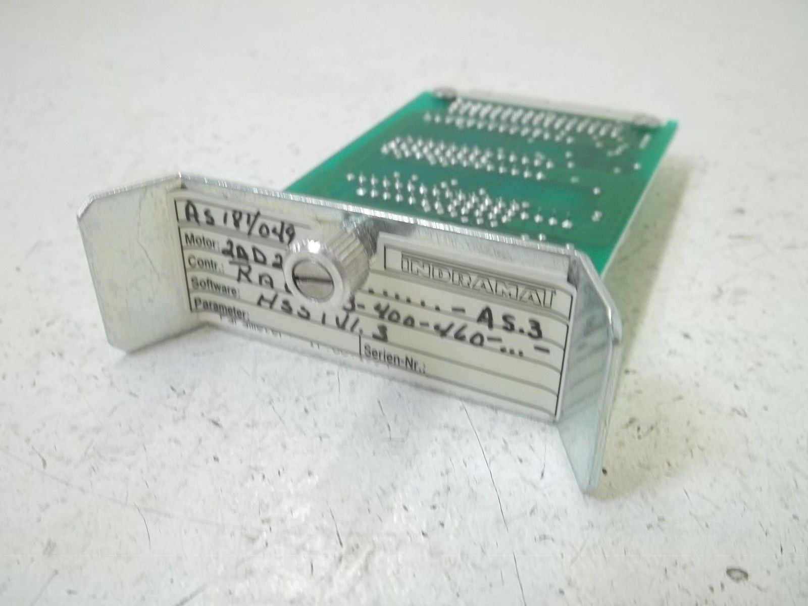 INDRAMAT AS181/049-000 PROGRAMMING MODULE *NEW IN BOX*