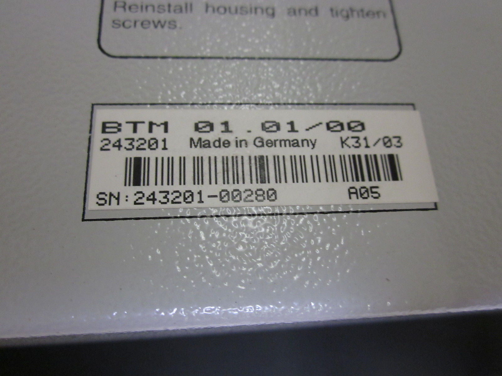 INDRAMAT BTM01.01/00 *NEW NO BOX*