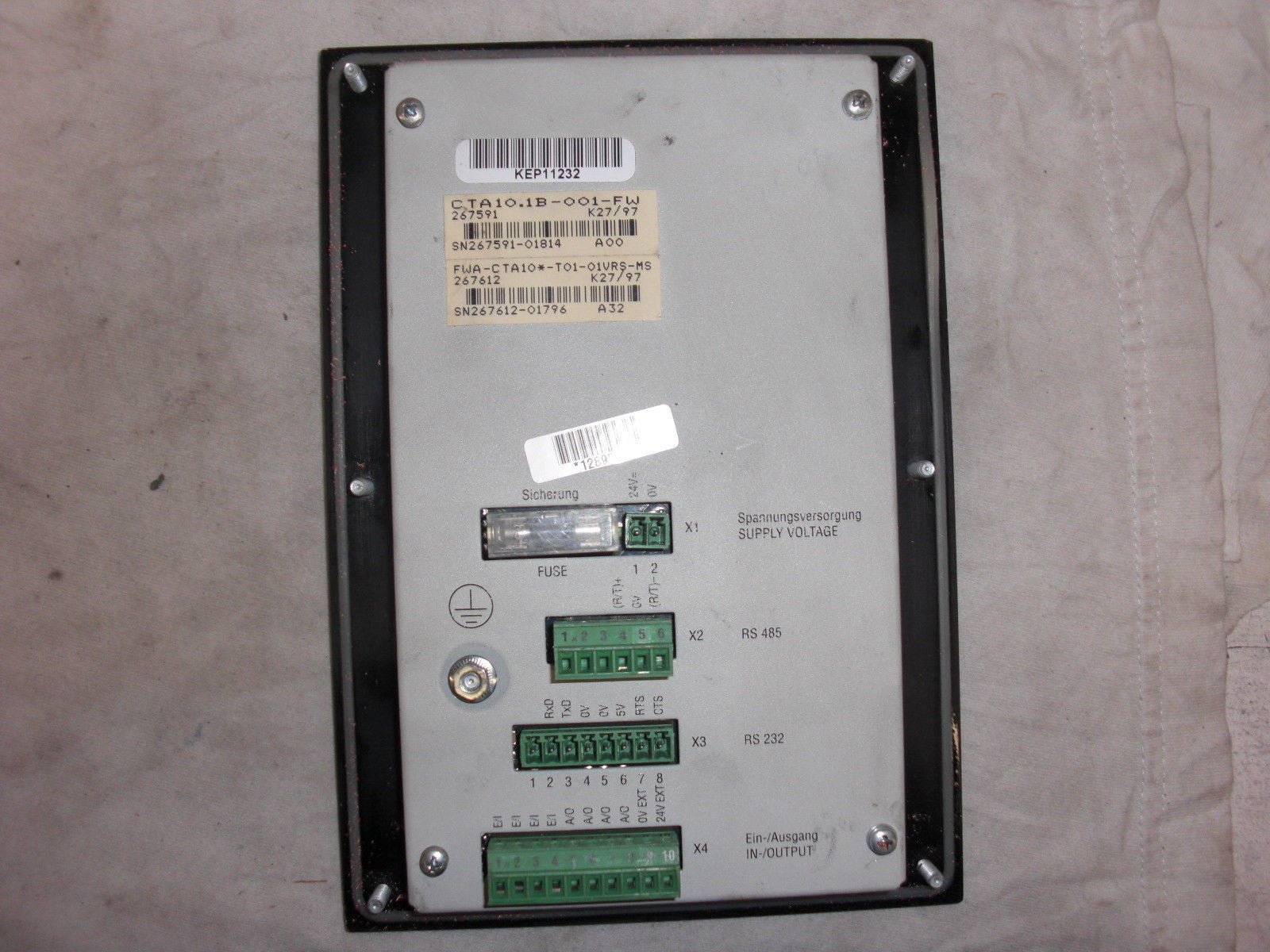 INDRAMAT CTA10-1B-001-FW *USED*