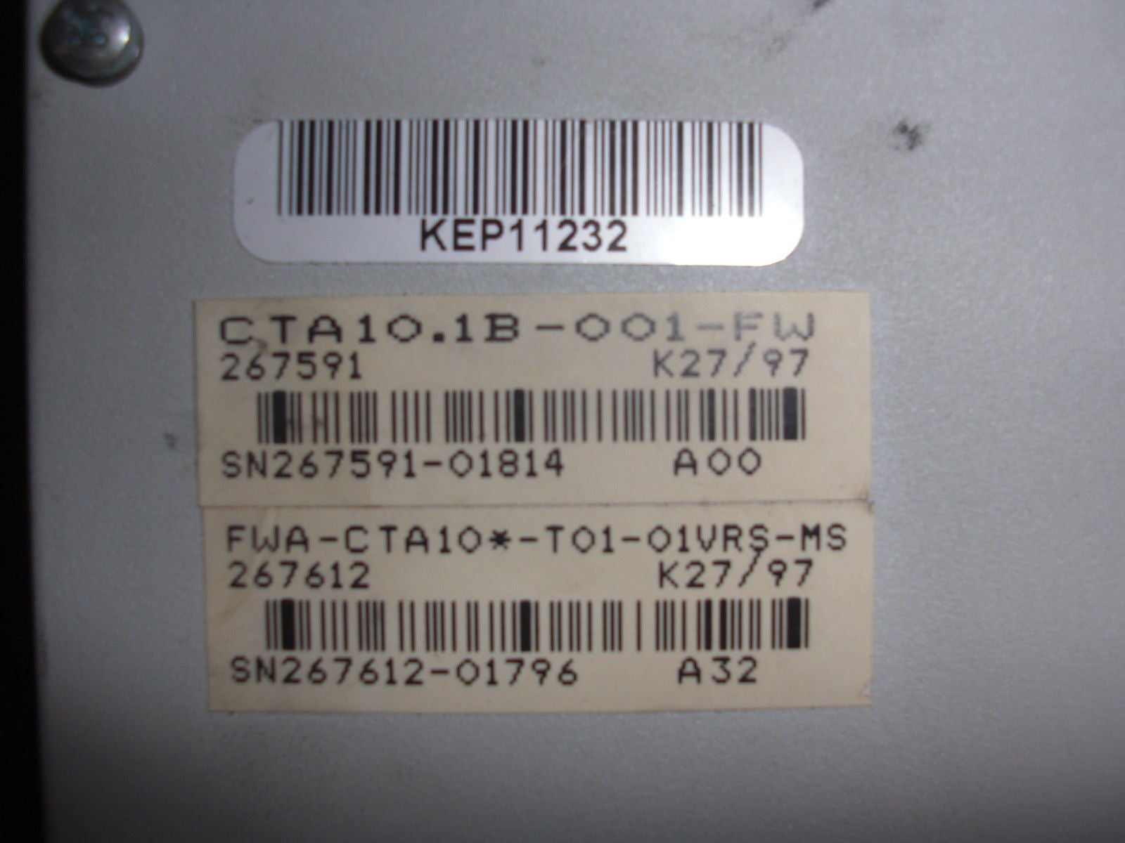 INDRAMAT CTA10-1B-001-FW *USED*