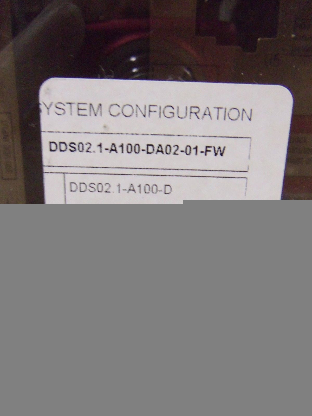 INDRAMAT DDS02.1-A100-DA02-01-FW *NEW NO BOX*