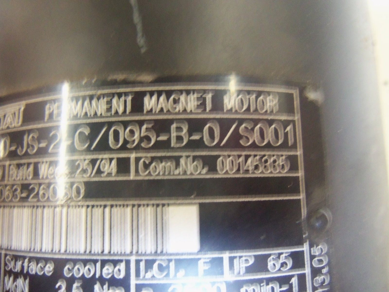 INDRAMAT MAC063D-0-JS-2-C/095-B-0/S001 *USED*