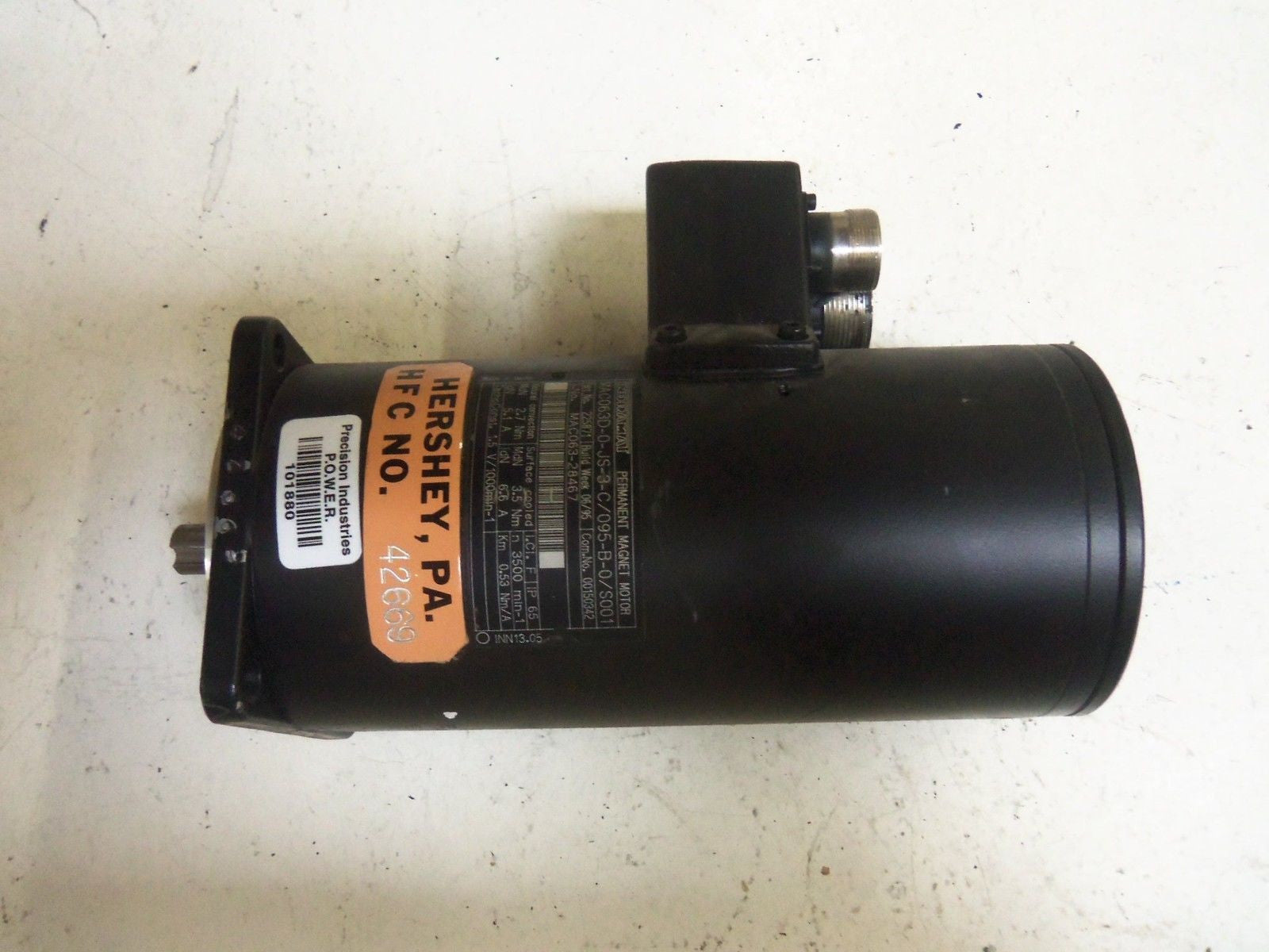 INDRAMAT MAC063D-0-JS-3-C/095-B-0/S001 *USED*