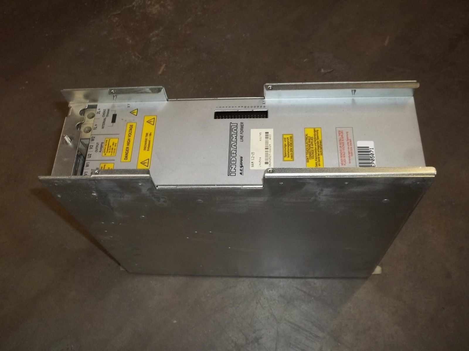 INDRAMAT NAM1.2-15 AC SERVO LINE FORMER *USED*