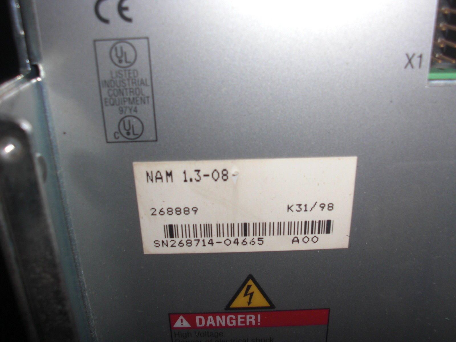 INDRAMAT NAM1.3-08 *USED*