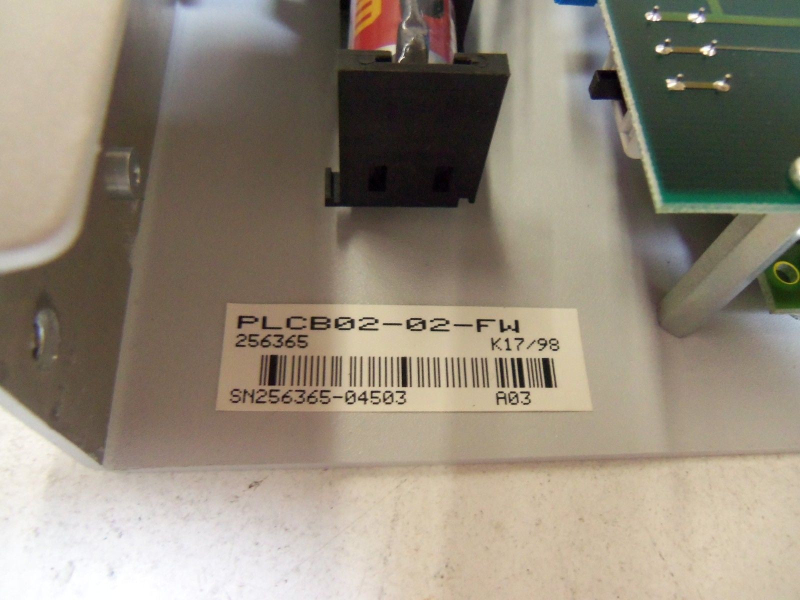 INDRAMAT PLCB02-02-FW MODULE w/ FIBER OPTIC CONNECTORS *NEW NO BOX*