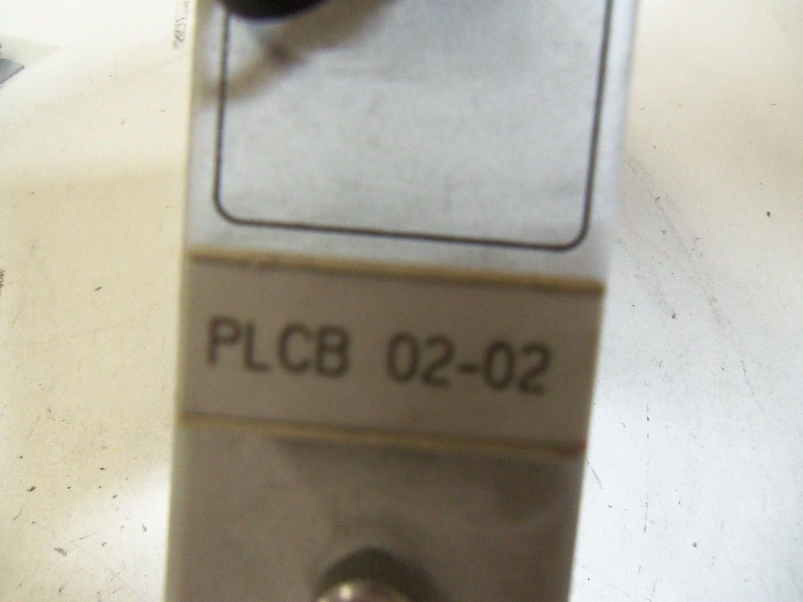 INDRAMAT PLCB02-02-FW MODULE w/ FIBER OPTIC CONNECTORS *NEW NO BOX*