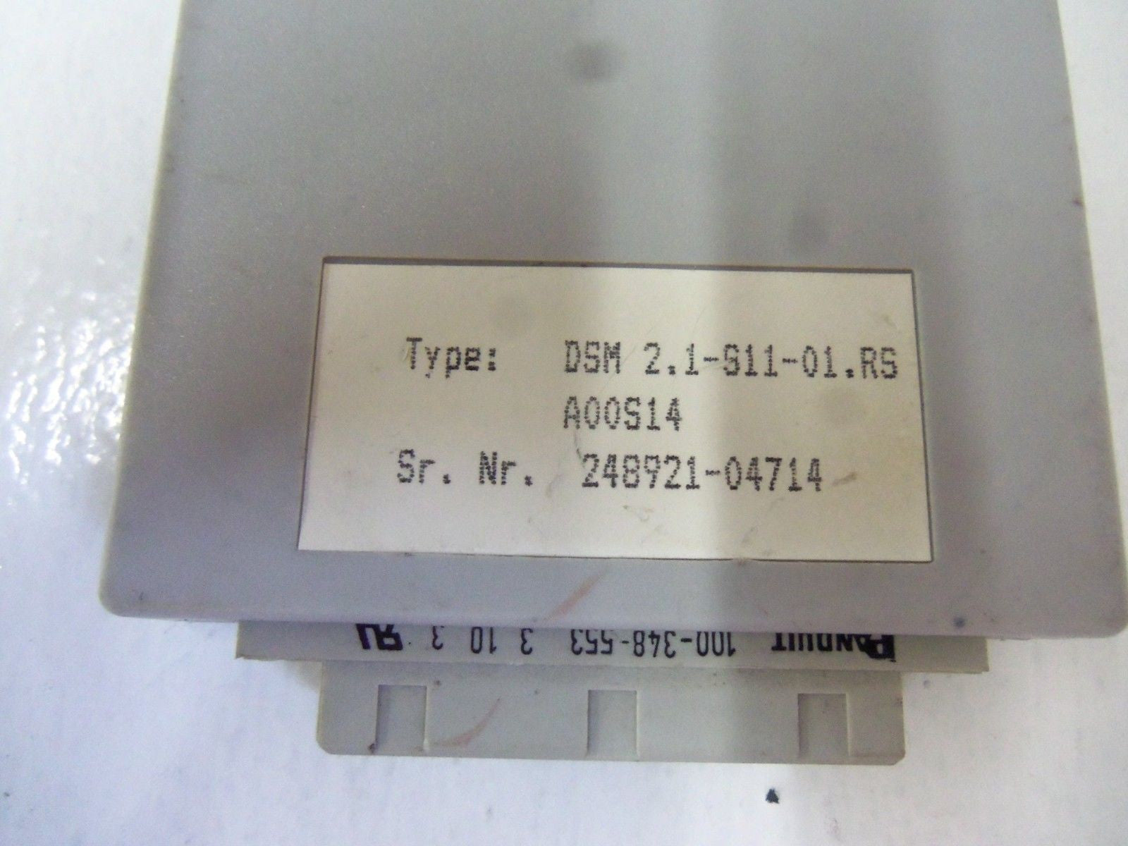 INDRAMAT SOFTWARE MODULE DSM2.1-S11-01.RS *USED*