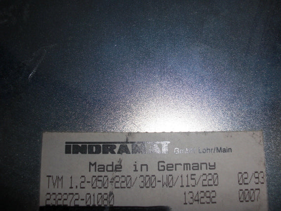 INDRAMAT TVM1.2-050-220/300-100/115/220 *USED*