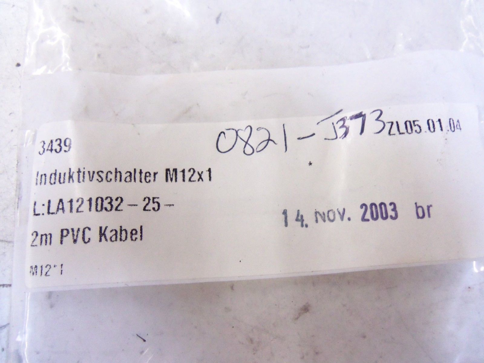INDUKTIVSCHALTER LA12.1032.25 *NEW IN BAG*