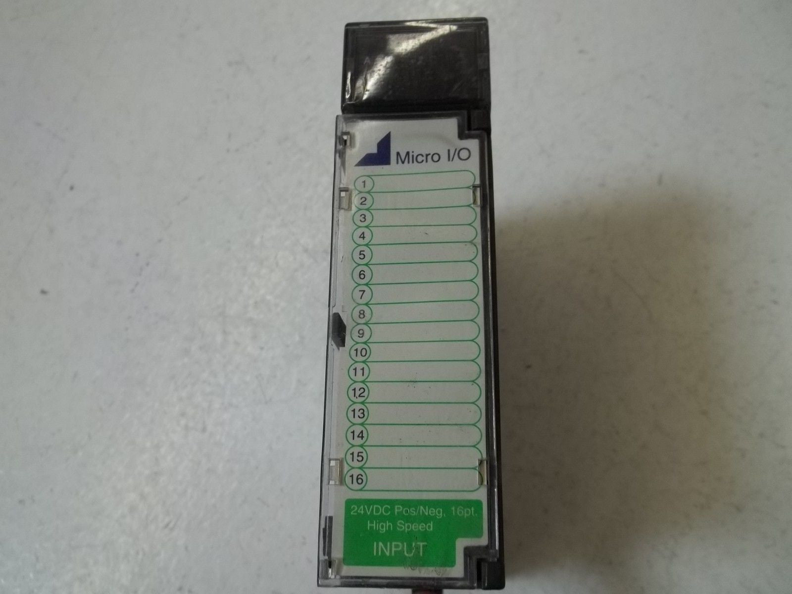 INDUSTRIAL CONTROL EQUIPMENT  MIO-IDC-16-306 24VDC POS/NEG 16 POINT INPUT *USED*