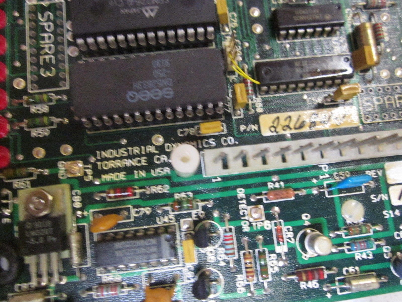INDUSTRIAL DYNAMICS 22684-1 CPU BOARD *USED*