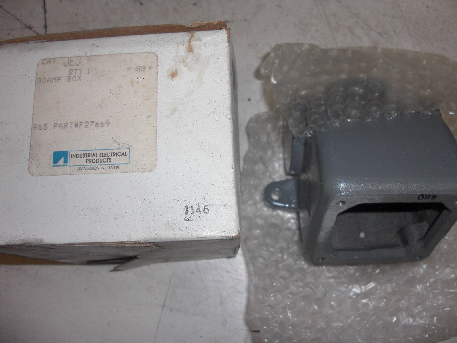 INDUSTRIAL ELECTRICAL JE3 *NEW*