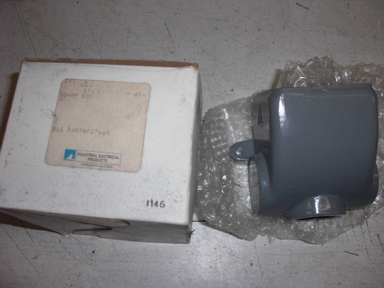 INDUSTRIAL ELECTRIC JE3 F27669 *NEW*
