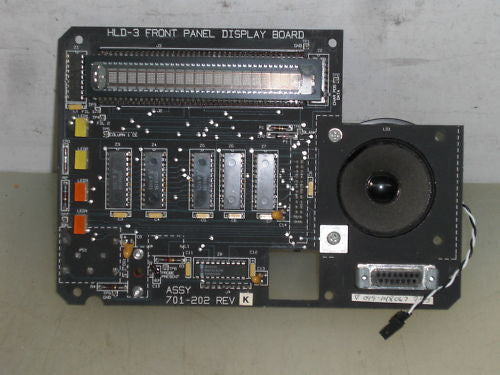 INFICON 701-202 FRONT PANEL DISPLAY BOARD *USED*