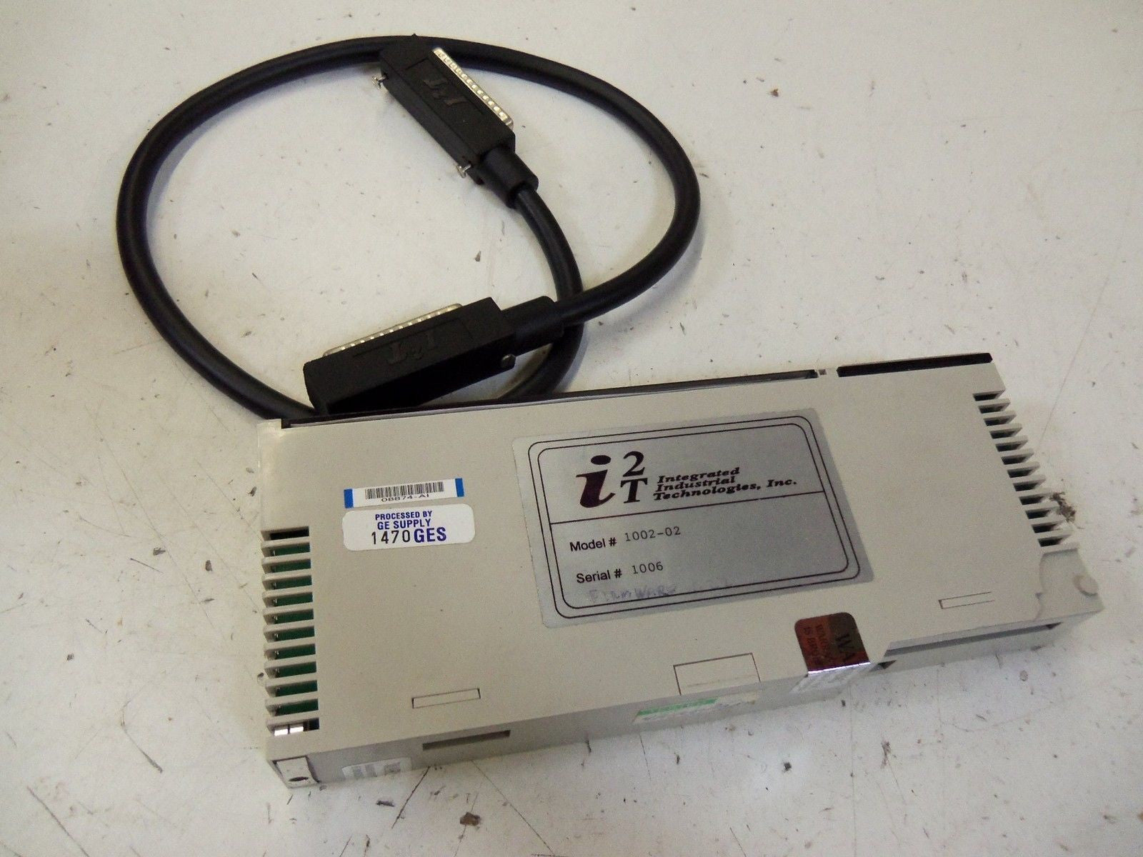 INTEGRATED INDUSTRIAL TECH. 1002-02 CONTROL MODULE W/CORD  *USED*