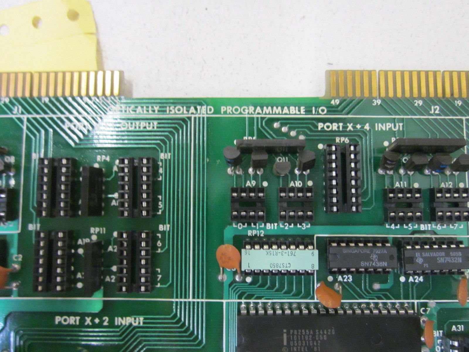INTEL PWA1001136-02  PC BOARD OPTICALLY ISOLATED *USED*