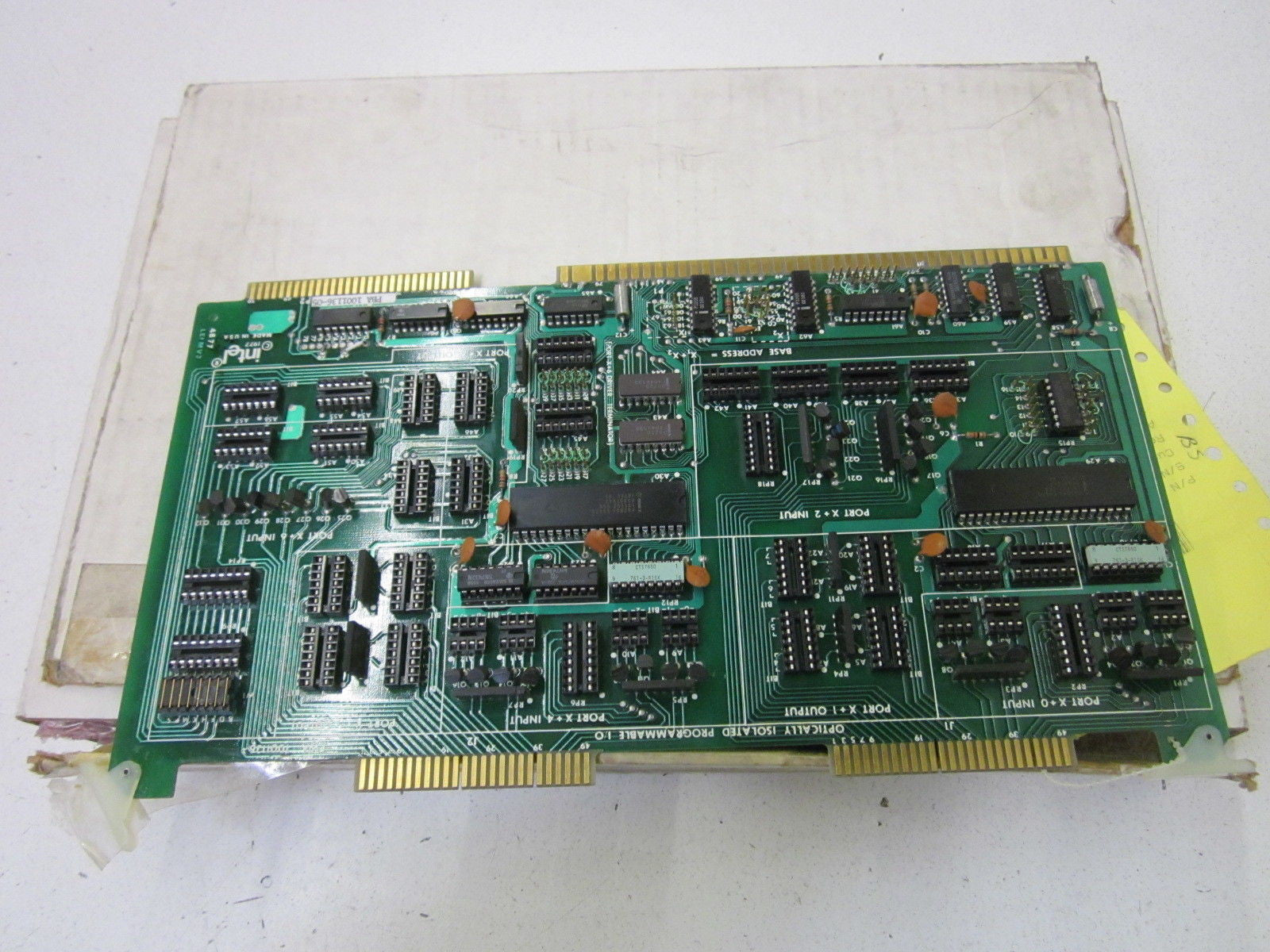 INTEL PWA1001136-02  PC BOARD OPTICALLY ISOLATED *USED*