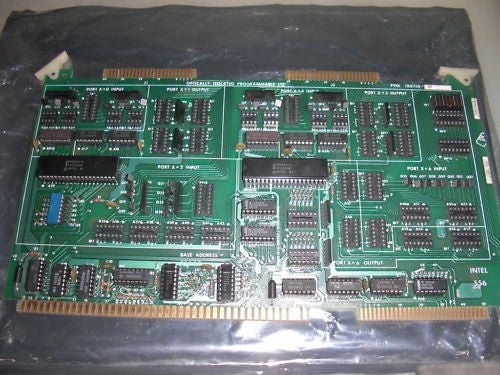 INTEL PWA1001136-04 OPTICALLY ISOLATED PROGRAMMABLE I/O *USED*