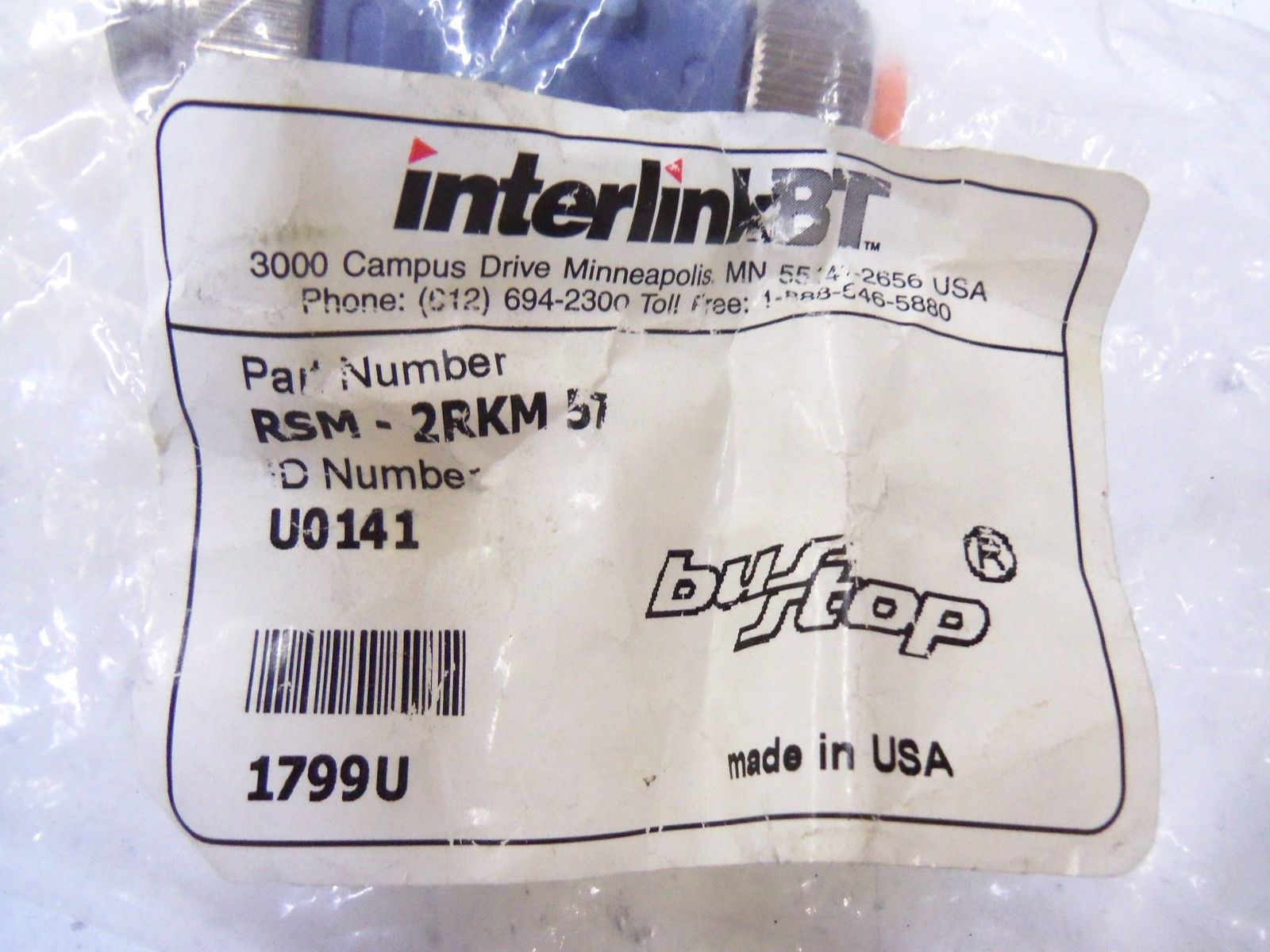INTERLINK BT RSM-2RKM 57 *NEW IN BAG*