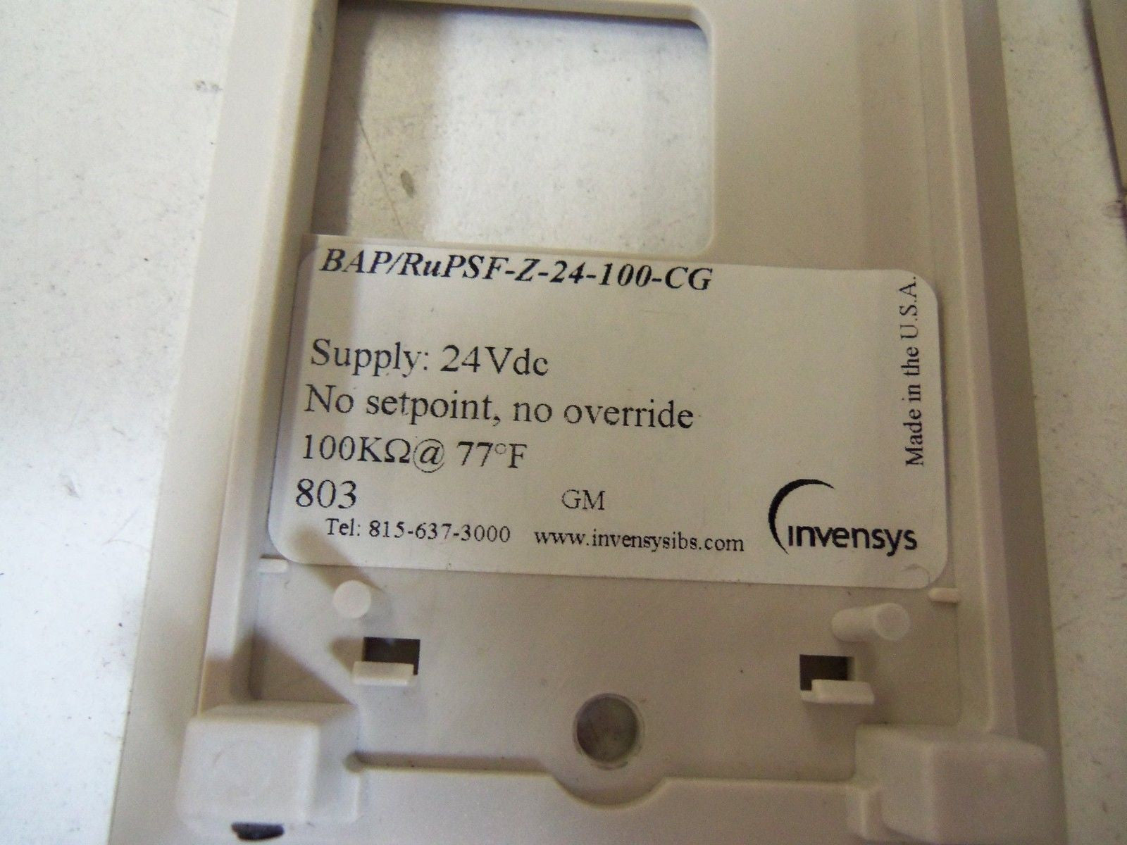 INVENSYS BAP/RuPSF-Z-24-100-CG *NEW NO BOX*