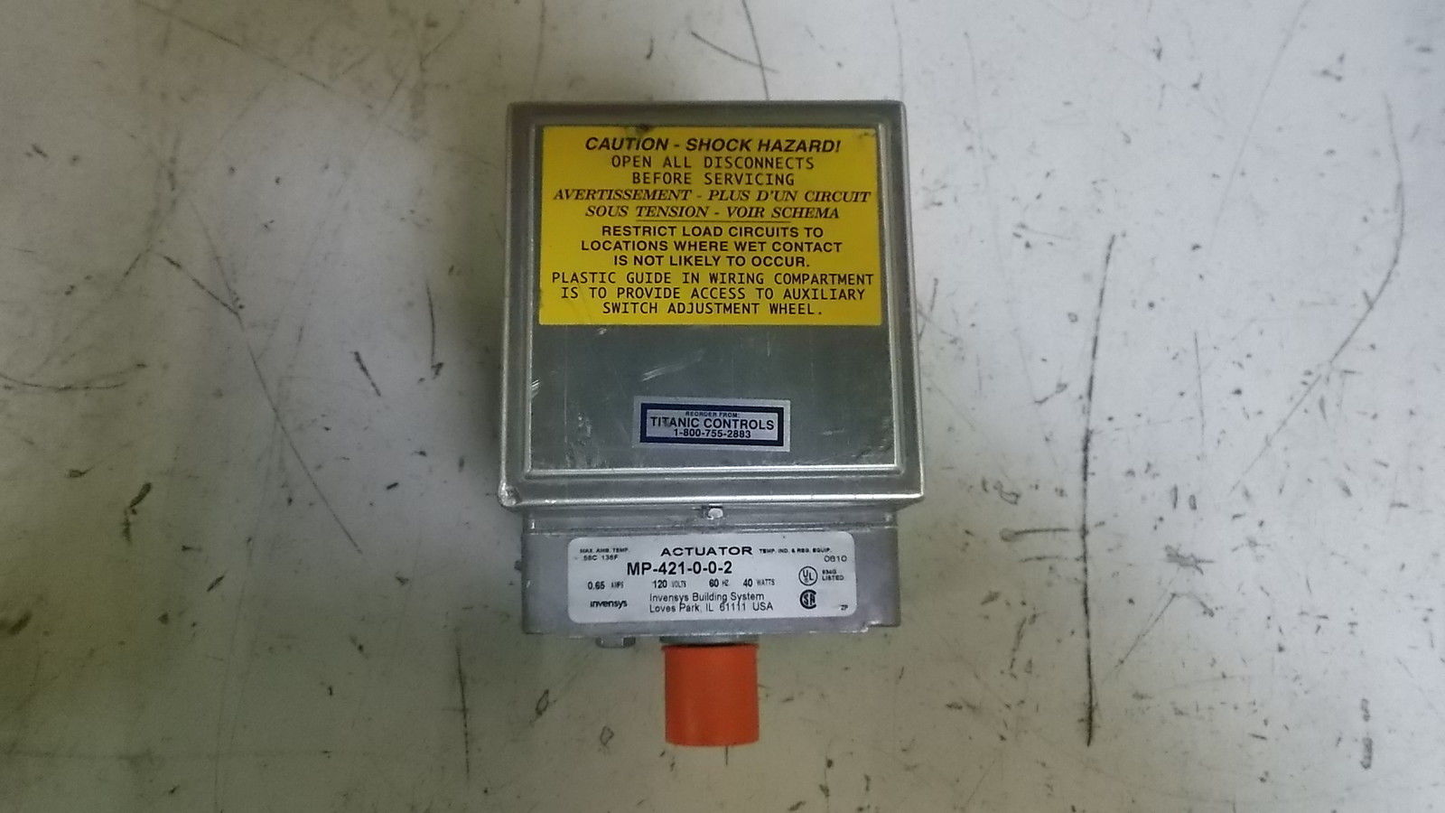 INVENSYS MP-421-0-0-2 ACTUATOR *NEW NO BOX*
