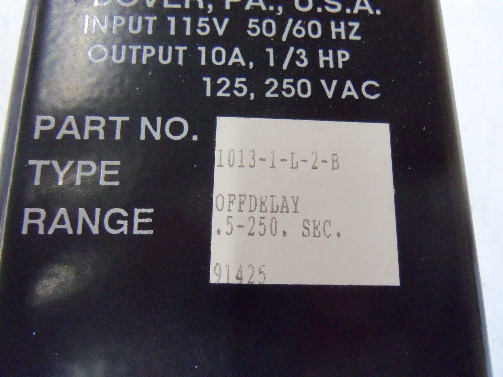 ISSC 1013-1-L-2-B SOLID STATE TIMER *NEW IN BOX*