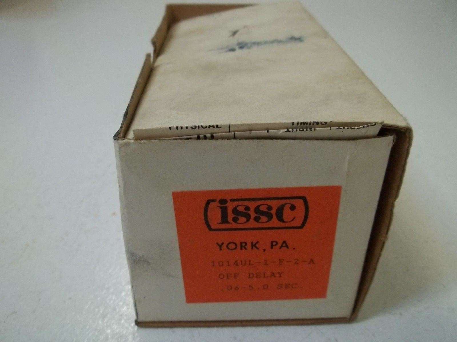 ISSC 1014UL-1-F-2-A OFF DELAY *NEW IN BOX*