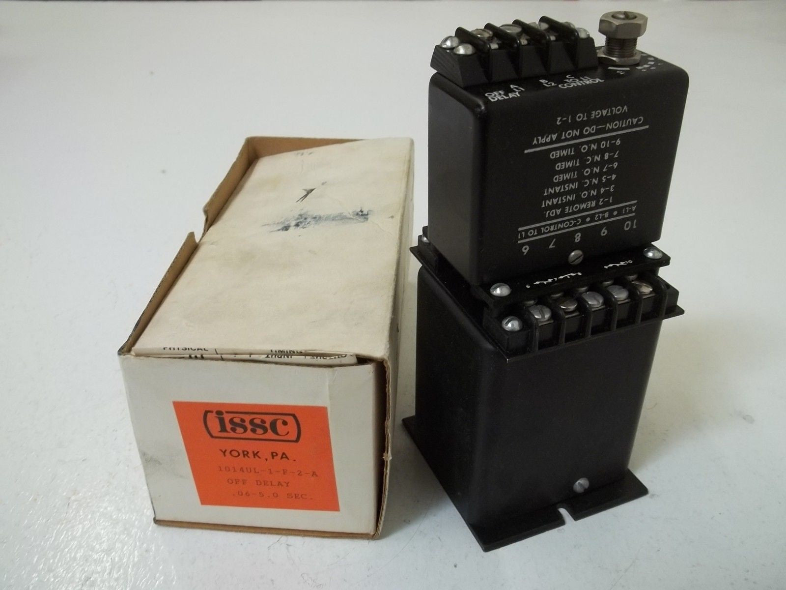 ISSC 1014UL-1-F-2-A OFF DELAY *NEW IN BOX*
