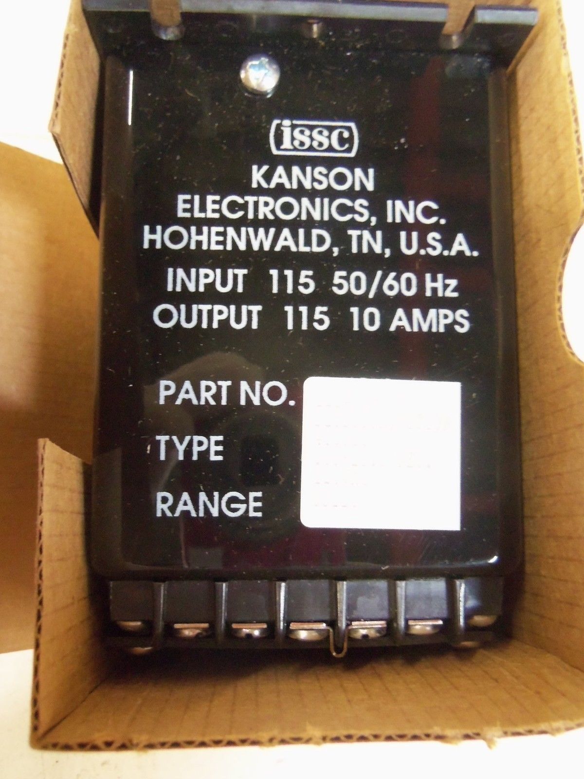 ISSC 1214-1-H-B MOTION DETECTOR .06-25 SEC *NEW IN BOX*