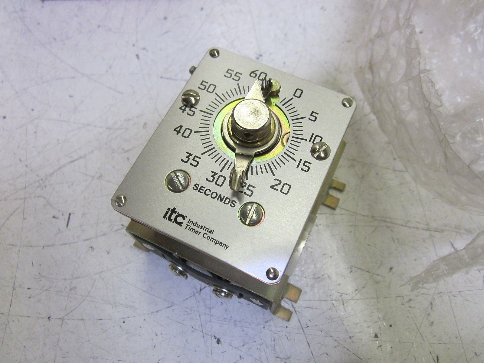 ITC CSF-1MIN TIMER 0-60 SECONDS 120V *NEW IN BOX*