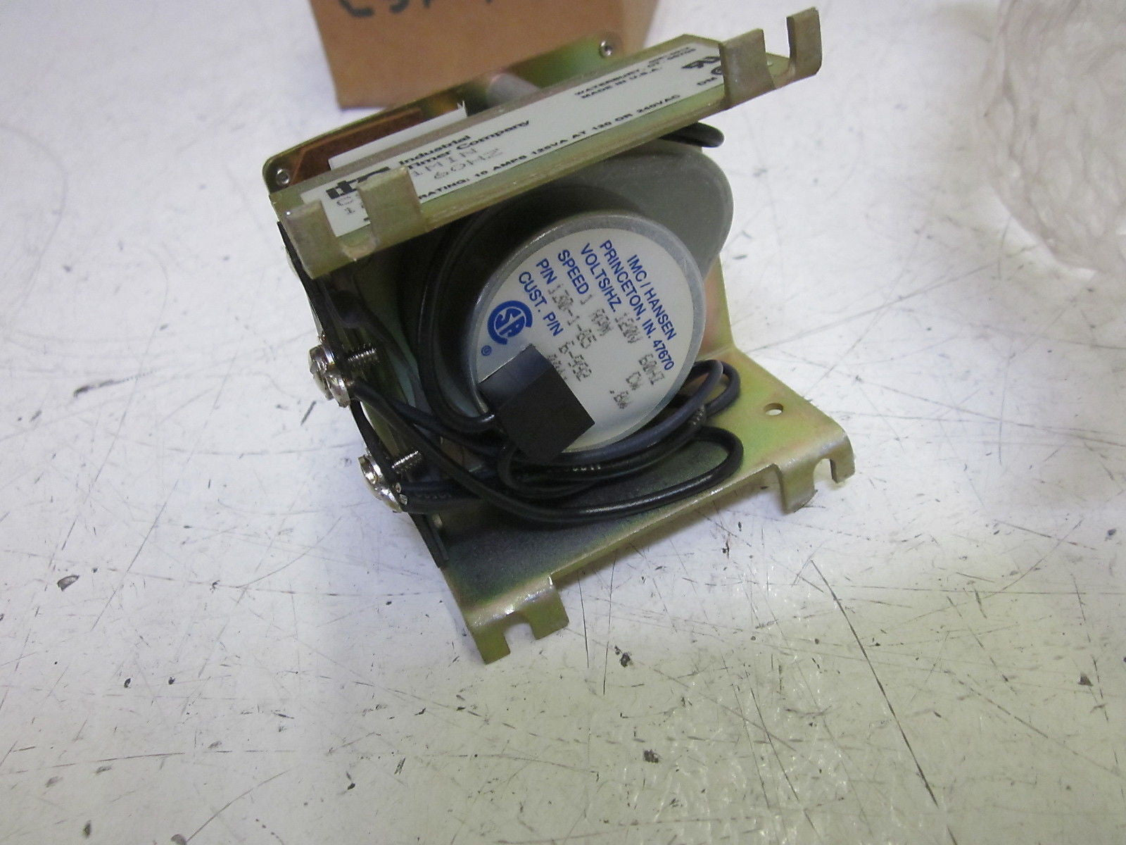ITC CSF-1MIN TIMER 0-60 SECONDS 120V *NEW IN BOX*