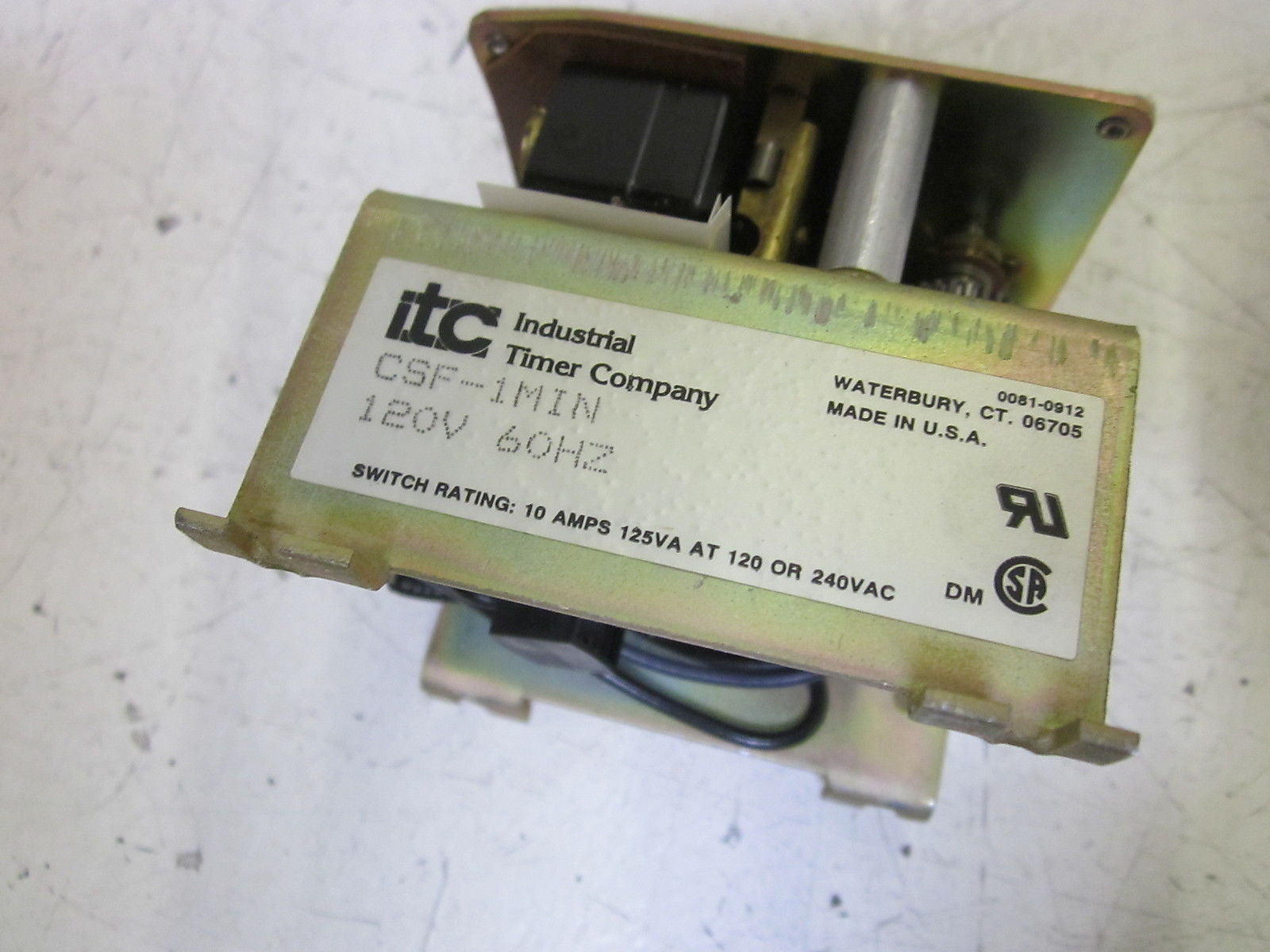 ITC CSF-1MIN TIMER 0-60 SECONDS 120V *NEW IN BOX*