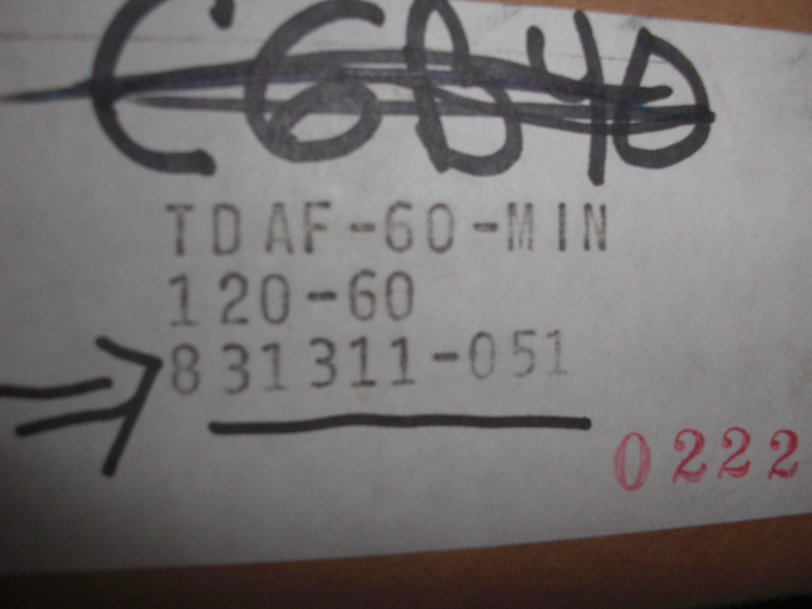 ITC TDAF-60-MIN *NEW IN BOX*