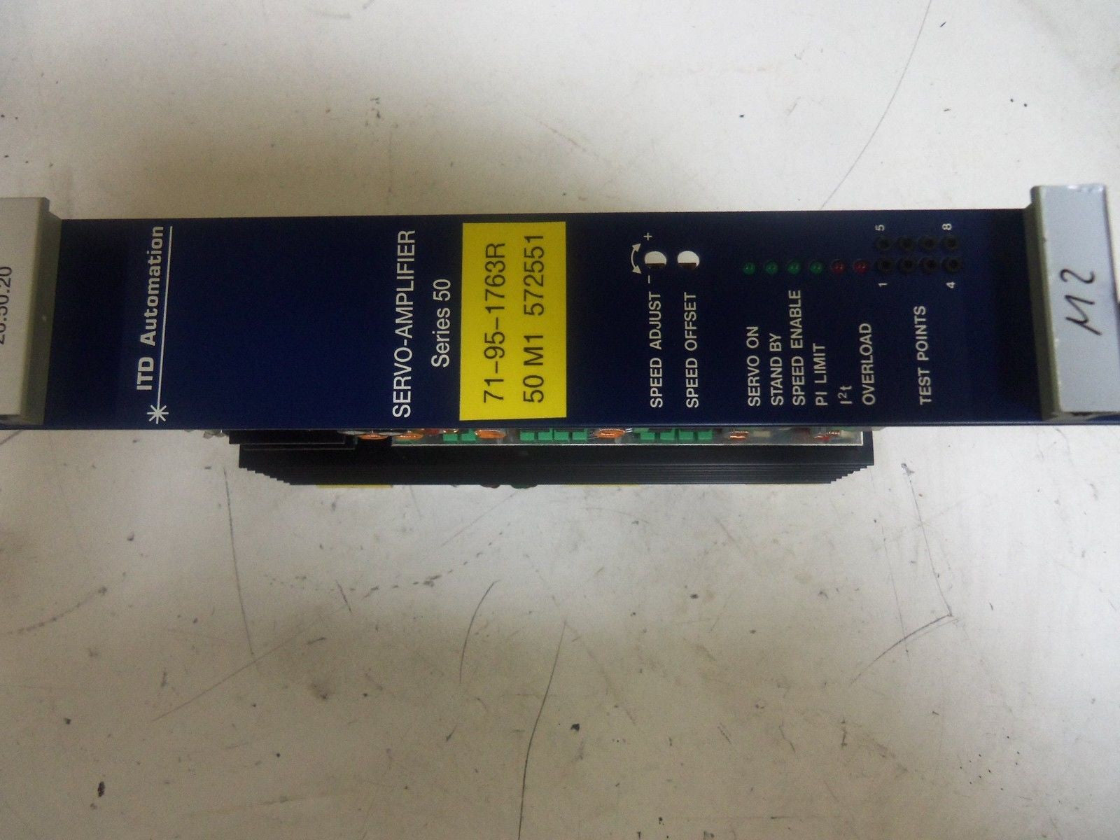 ITD AUTOMATION 26.50.20 SERVO AMPLIFIER (REPAIRED)