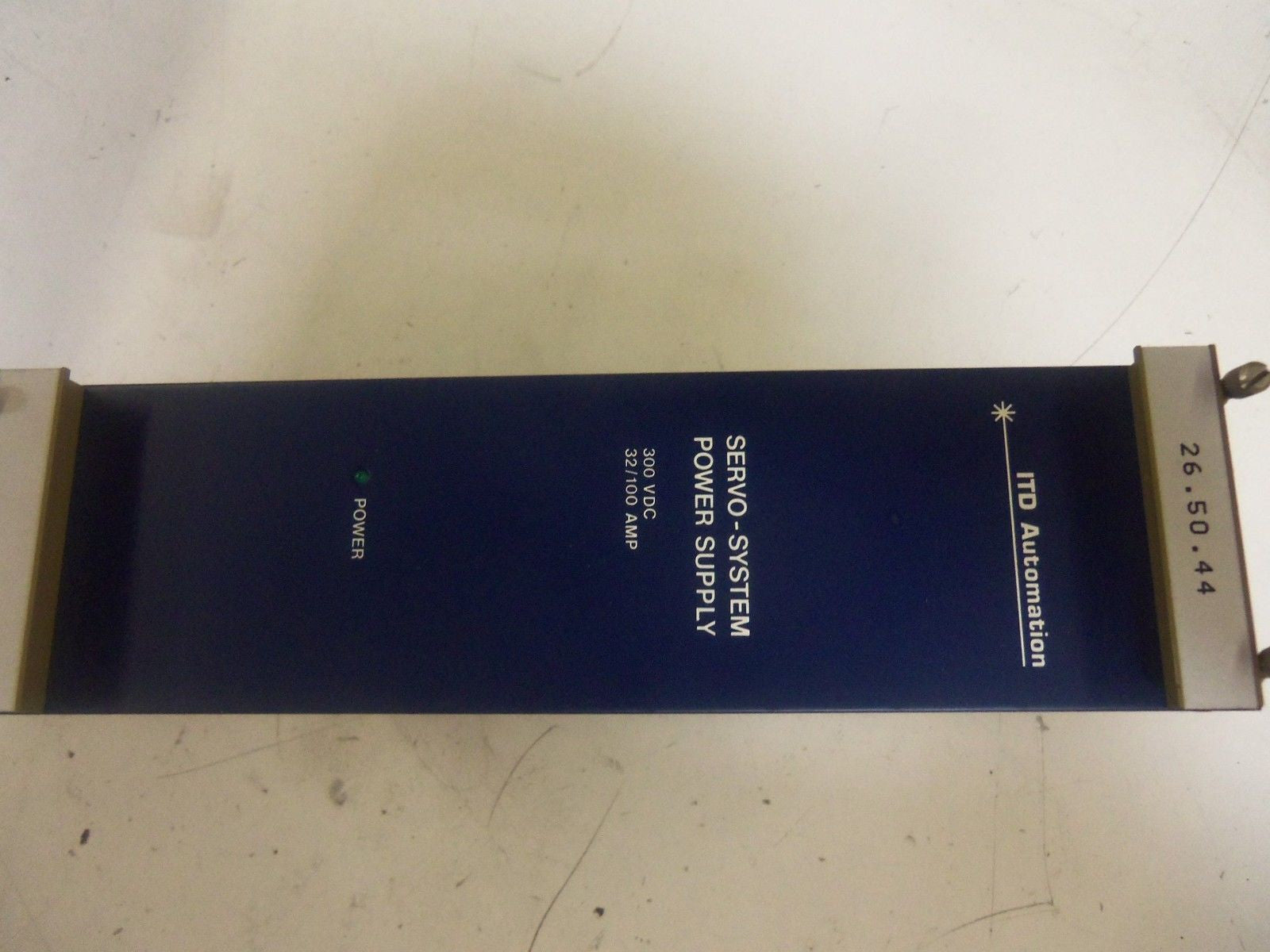 ITD AUTOMATION 26.50.44 SERVO SYSTEM POWER SUPPLY *USED*