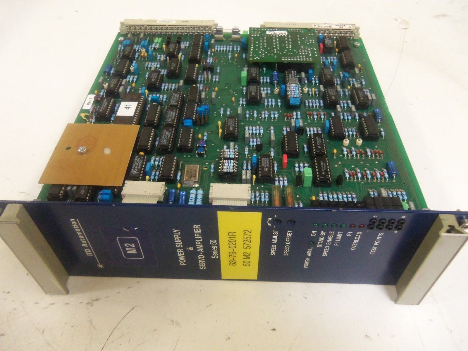 ITD AUTOMATION M2 POWER SUPPLY AND SERVO AMPLIFIER REPAIRED *USED*