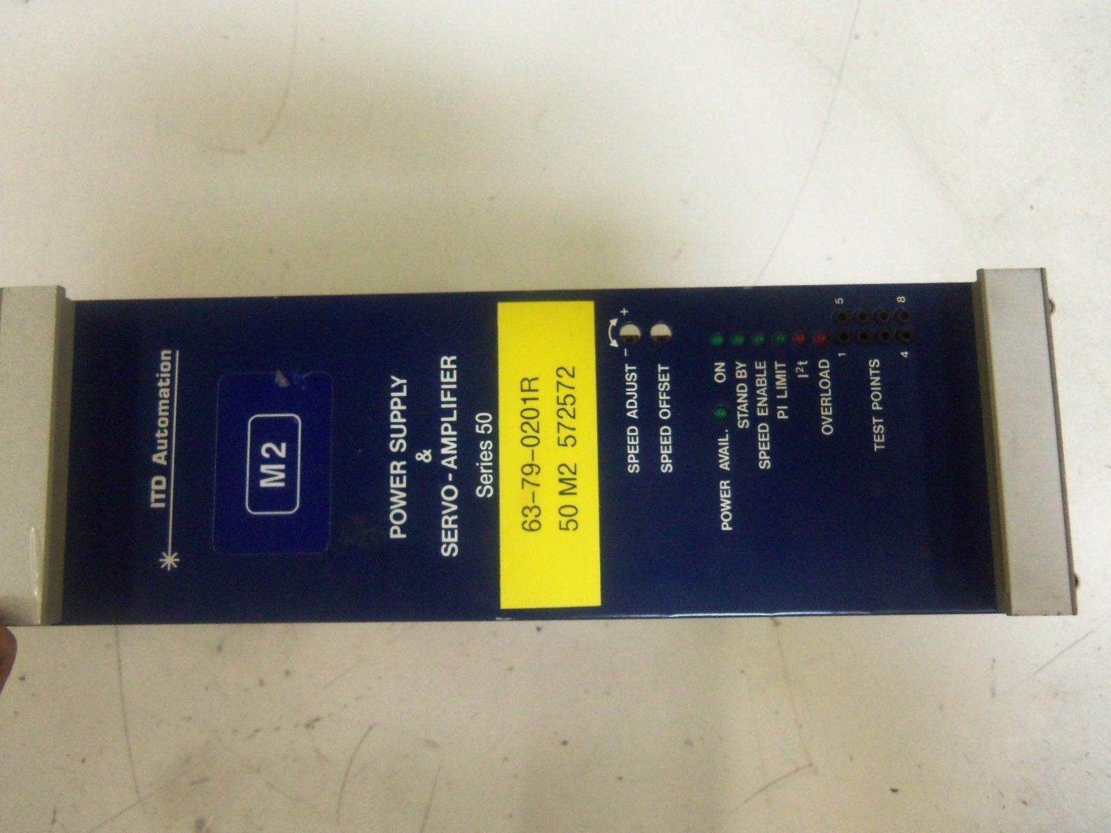 ITD AUTOMATION M2 POWER SUPPLY AND SERVO AMPLIFIER REPAIRED *USED*