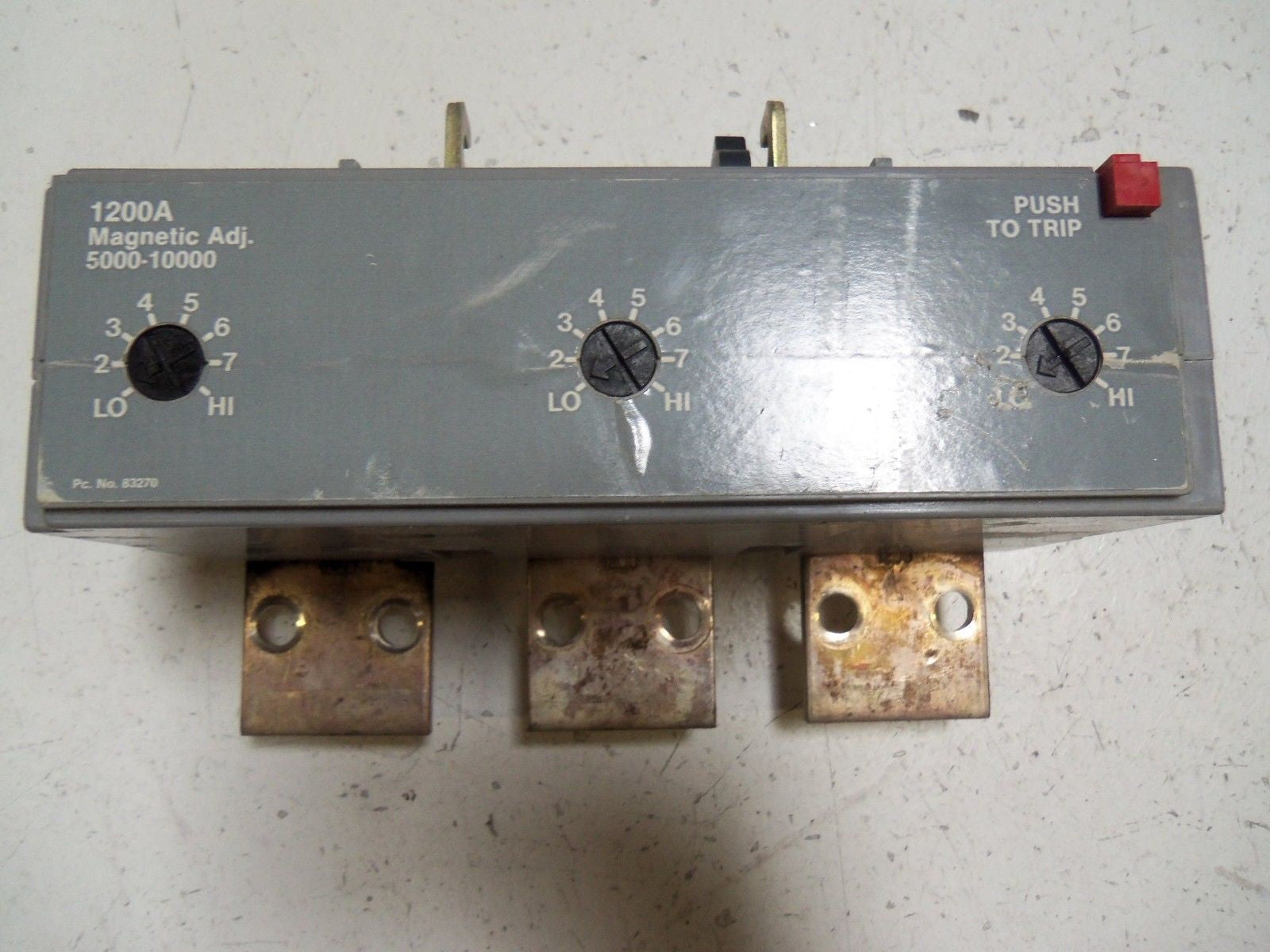 ITE ND63T120 CIRCUIT BREAKER TRIP UNIT *USED*