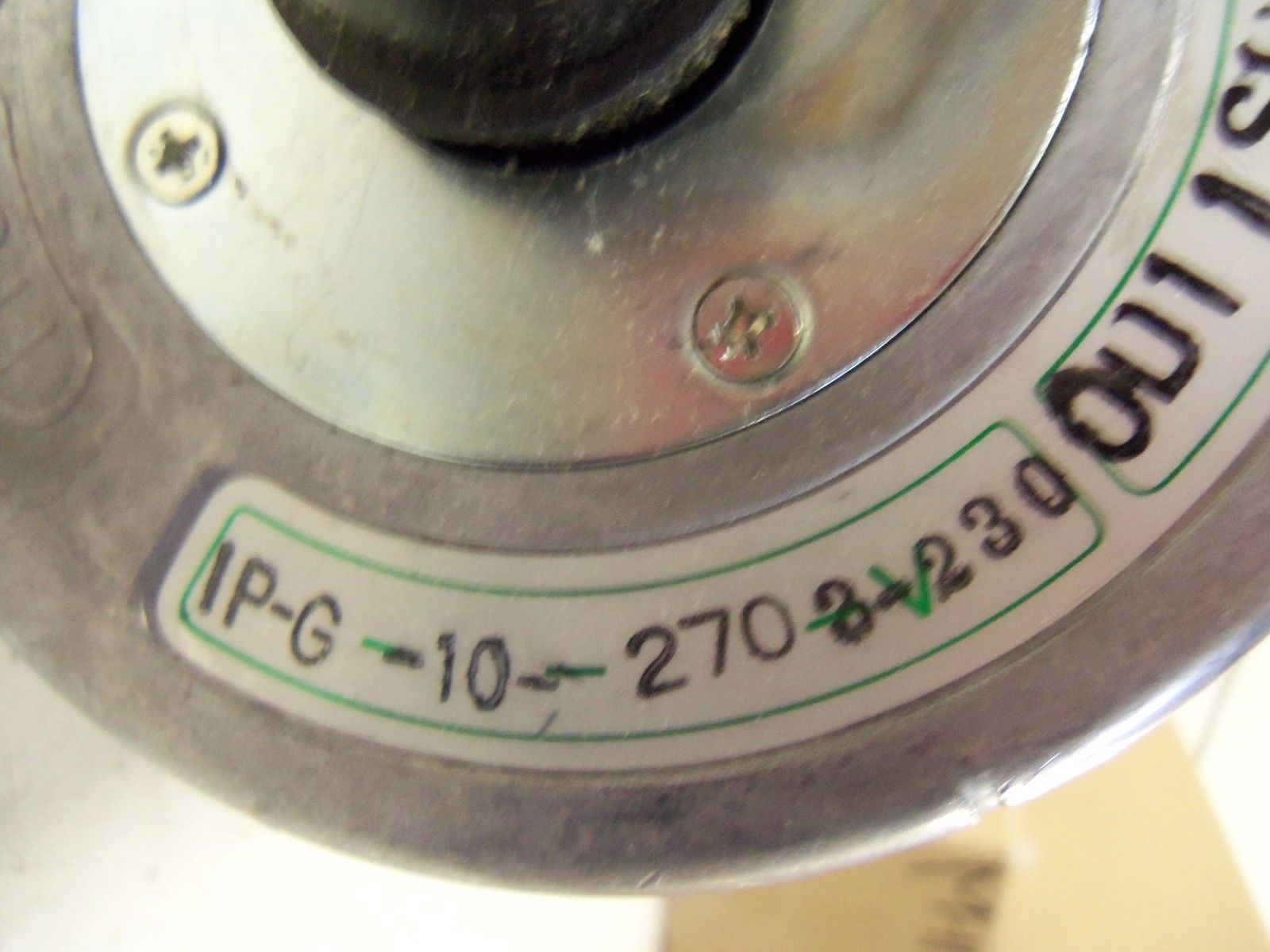 ITON ELECTRIC CO. IP-G-10-2703-230 *NEW NO BOX*