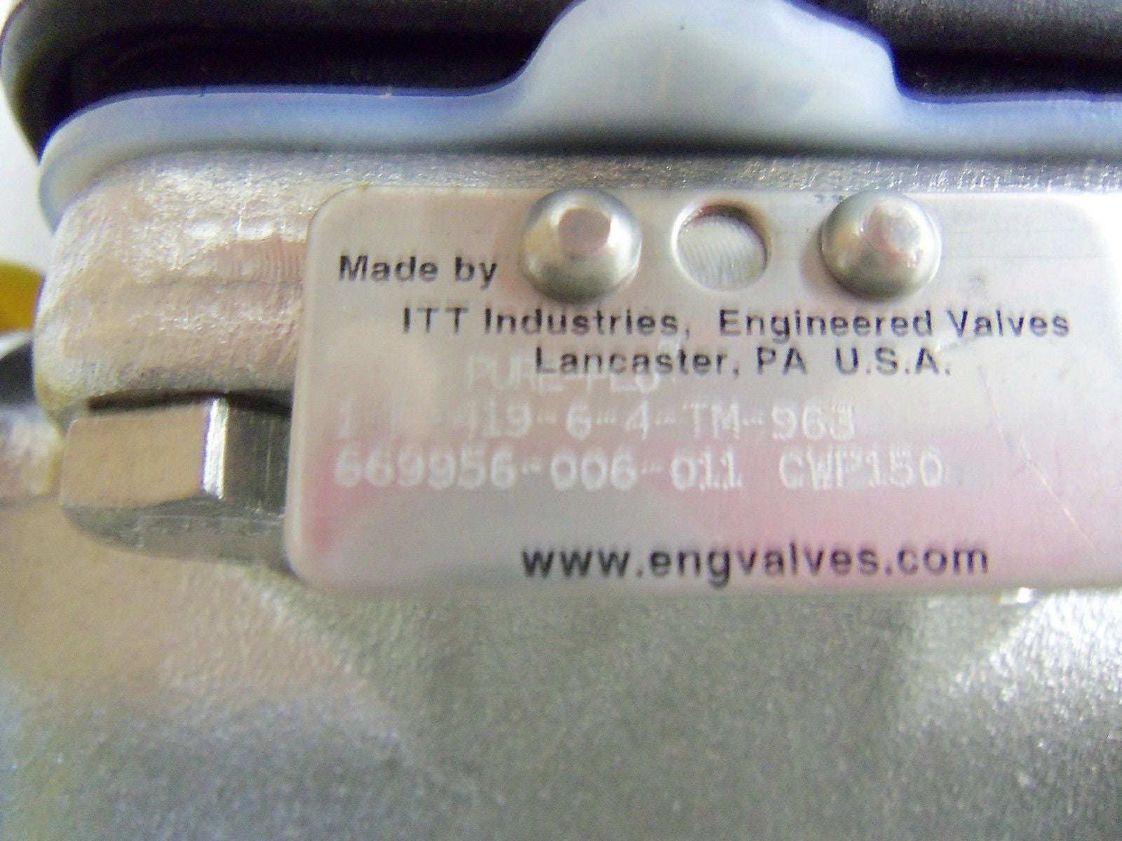 ITT 669956-006-011 1-F-419-6-4-TM-963 *NEW IN BOX*